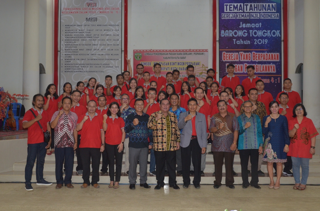 Kontingen Kubar Targetkan Juara Umum Pada Pesparawi Tingkat Provinsi Kaltim 2019